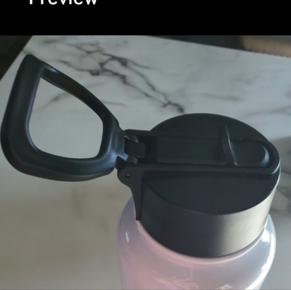 Cancer Warrior Motivational 32oz Hydro Handle Bottle Tumbler 💜sale - Picture 4 of 12